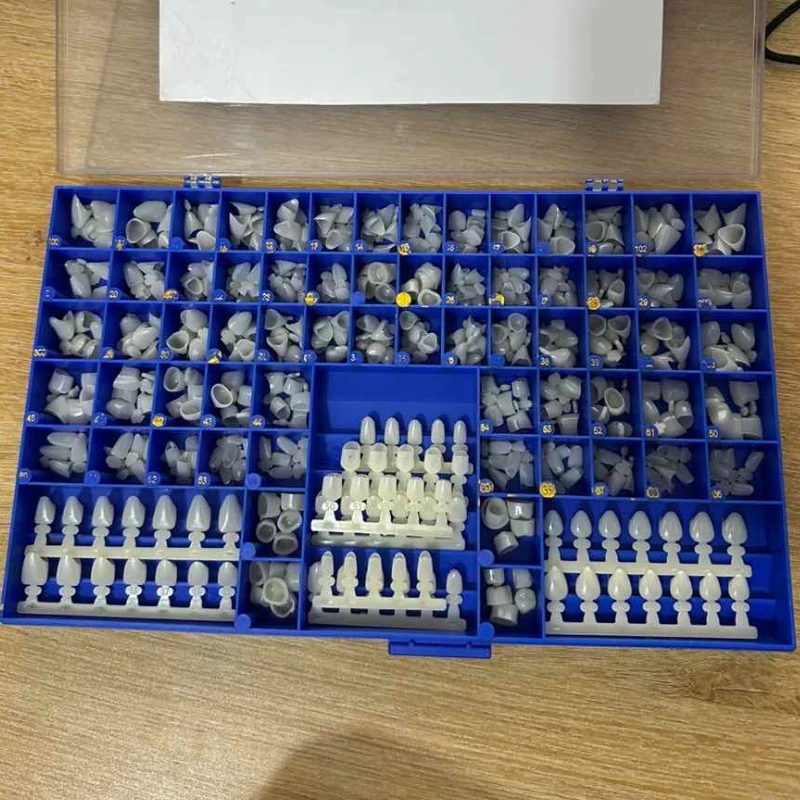 Teeth Whitening Moulds - Dental-Premolaar-Backenzähne, vorderer Cuspid, temporäre Kronen, Formführungen,