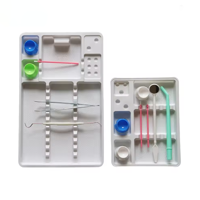 Teeth Whitening Tray - 10 stücke Dental Einweg Instrument Tablett