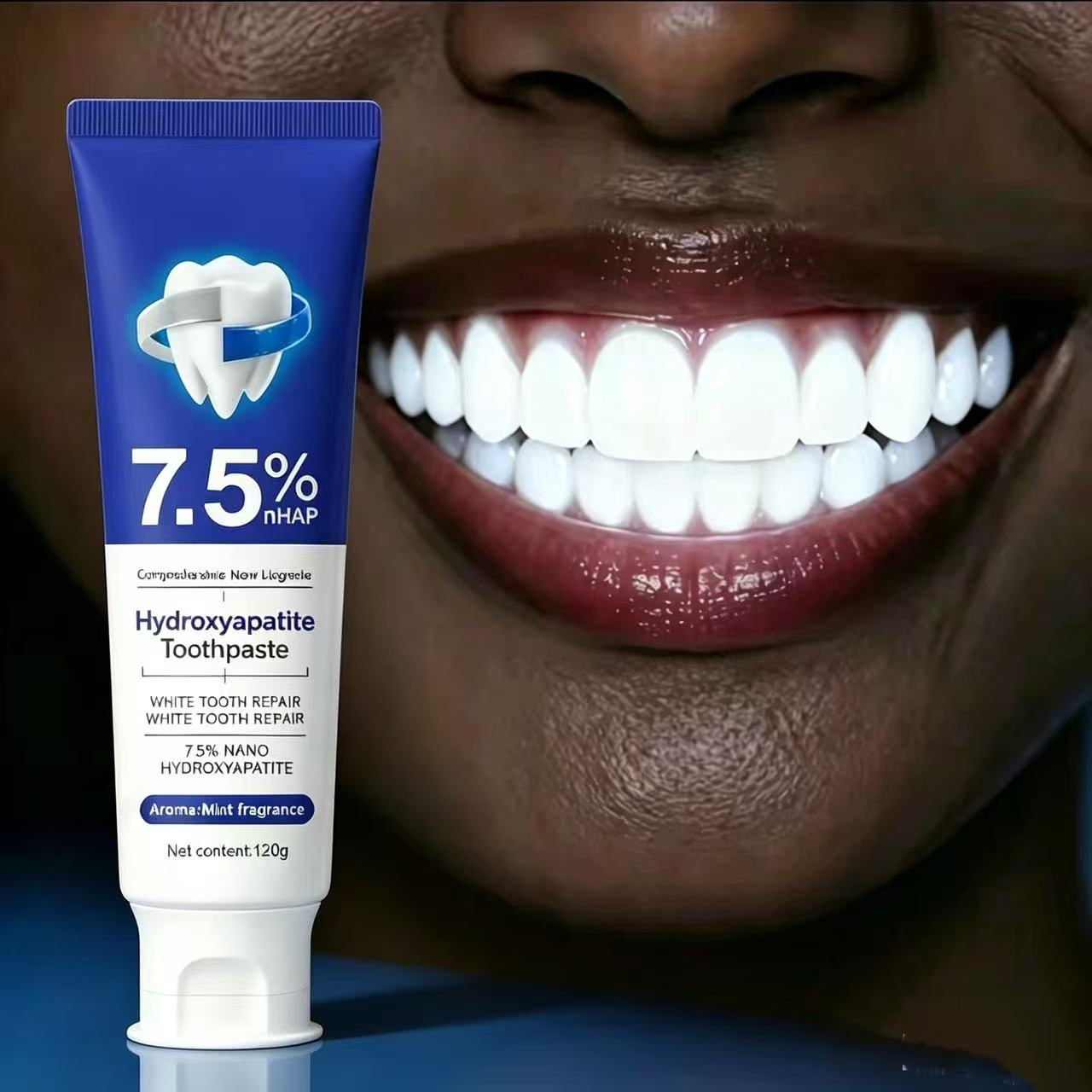 Teeth Whitening Best - 7,5% Nano-Hydroxyapatit Zahnpasta zur Entfernung von