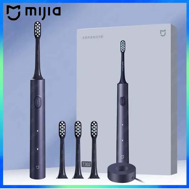 Teeth Whitening Or Tooth Whitening - MIJIA Elektrische Schallzahnbürste T302, USB-Aufladung, wiederaufladbar,