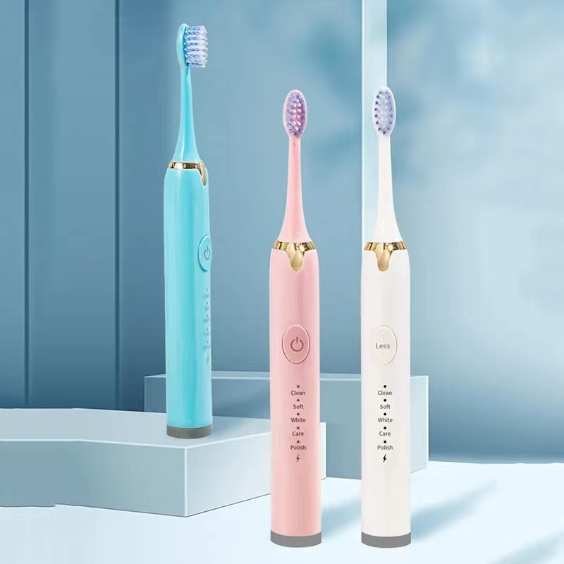 Teeth Whitening Or Tooth Whitening - Leistungsstarke elektrische Ultraschall-Zahnbürste mit USB-Aufladung, wiederaufladbare