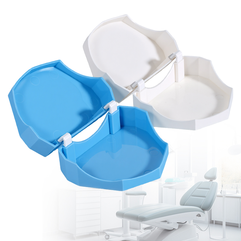 Teeth Whitening Tray - 1 Stk. Dentalimplantat-Split-Formbox aus Kunststoff, Modellierunterlage,