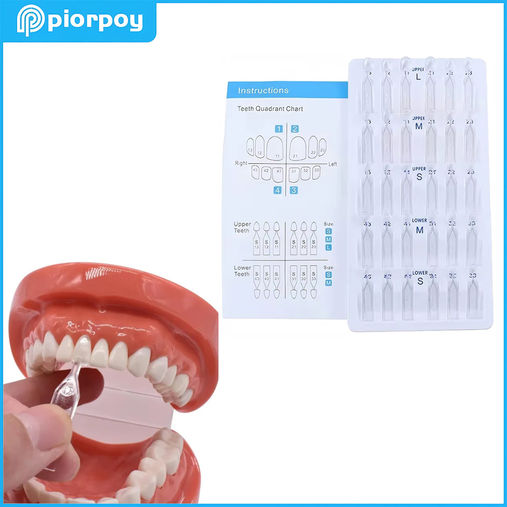 Teeth Whitening Moulds - PIORPOY Dental Composite Harz Veneers Form