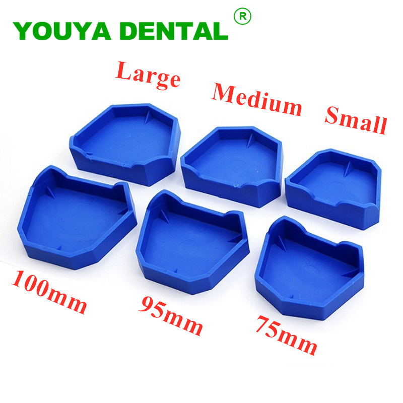 Teeth Whitening Tray - 6 teile/satz Dental Modell Basis Silikon