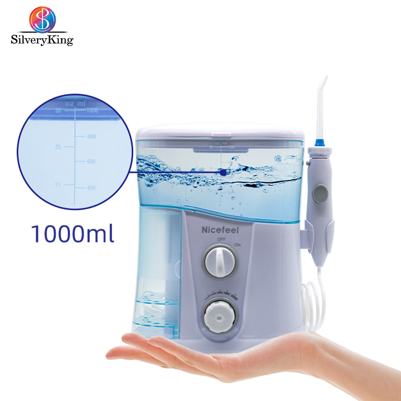 Teeth Whitening Or Tooth Whitening - 1000 ml Munddusche Wasser Flosser Zahnseide