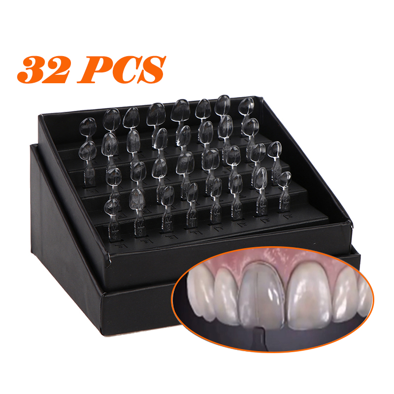 Teeth Whitening Moulds - 32 teile/satz Dental Furnier Form Kit
