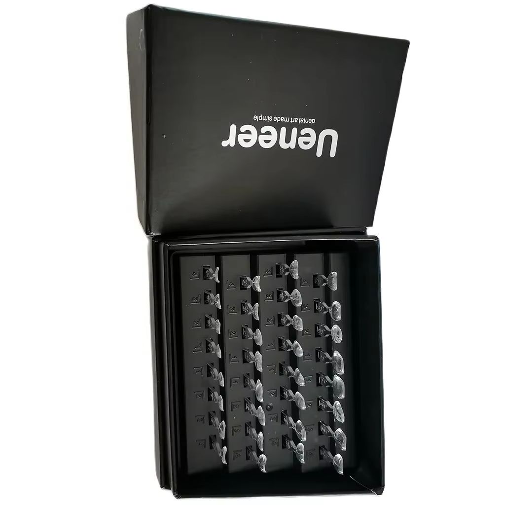 Teeth Whitening Moulds - 32-teiliges Dental-Veneer-Formen-Set, Komposit-Harz-Formen, lichthärtend, autoklavierbar, für