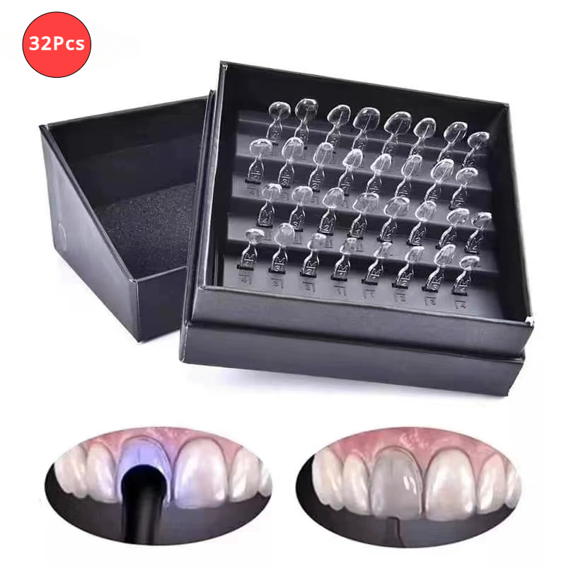 Teeth Whitening Moulds - 32 teile/satz Dental Composite Harz Furnier