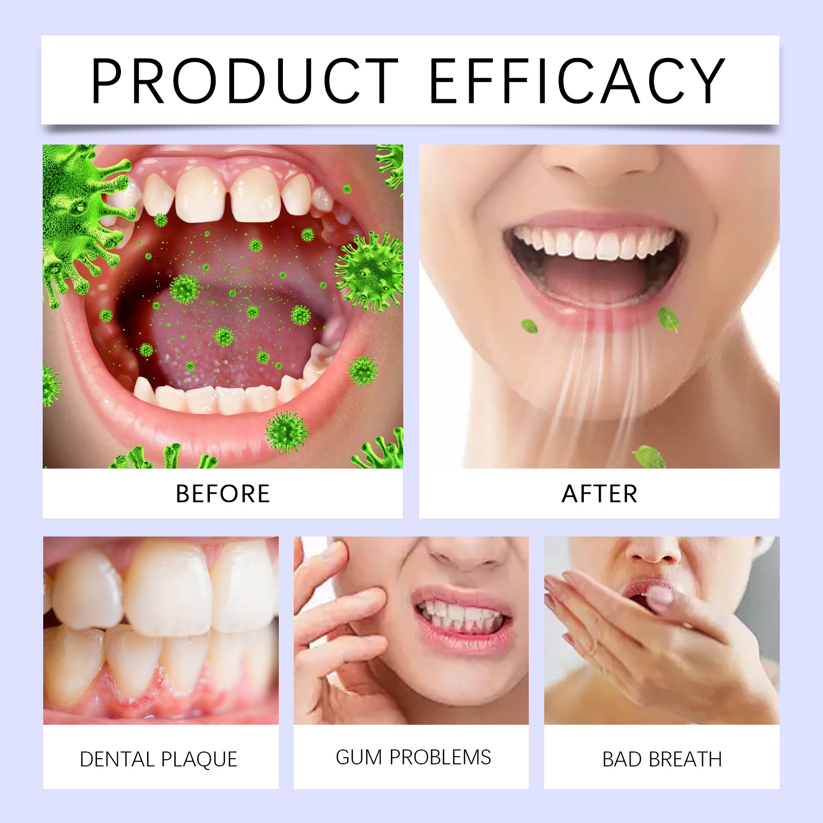 Fleckenbleichende Mundspülung, – Teeth Whitening Promotion Bewertung und Preis