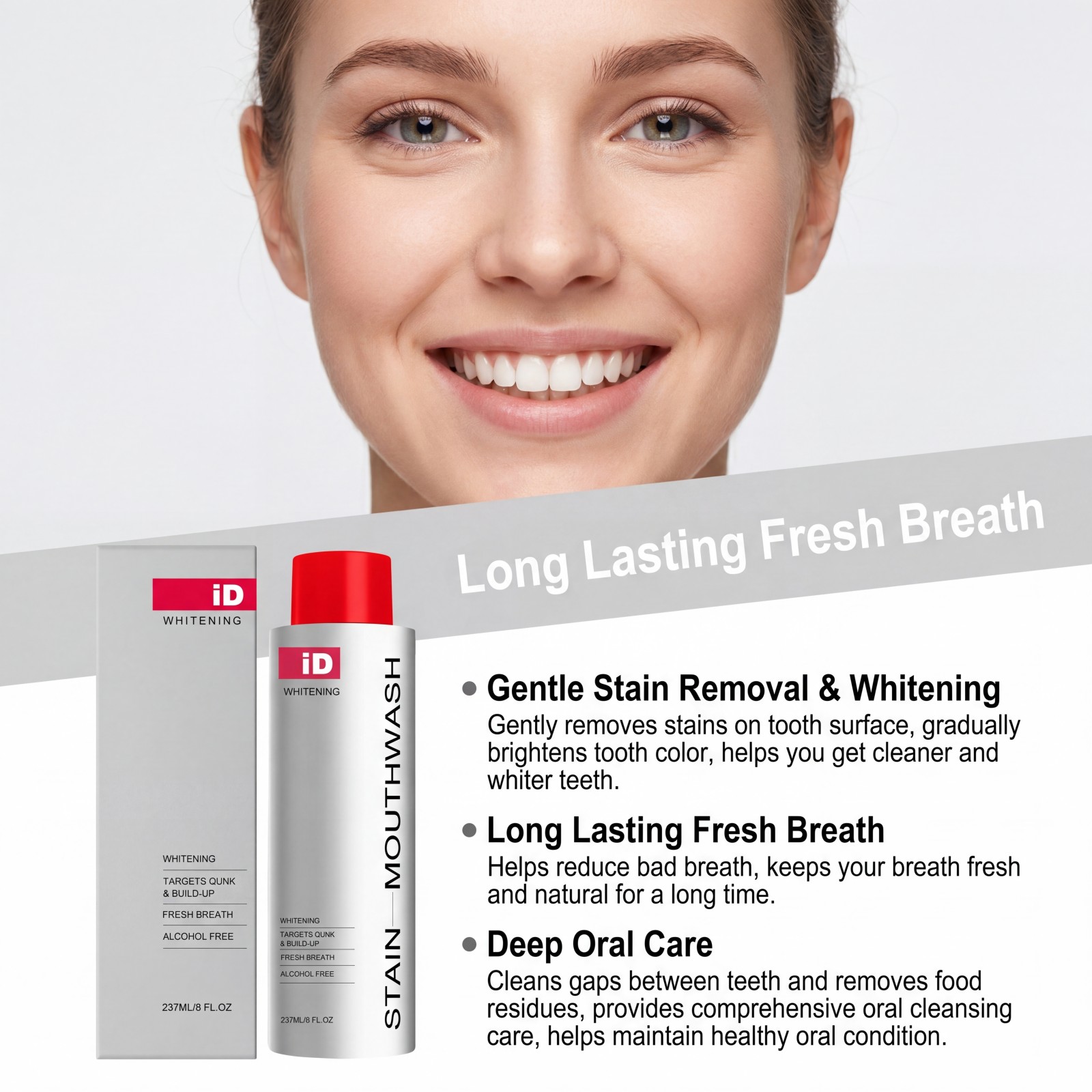 Neue 2026 Alkoholfreie Mundspü – Whitening Mouthwash Bewertung und Preis