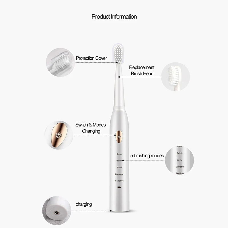 Ultraschall Sonic elektrische  – Teeth Whitening Or Tooth Whitening Bewertung und Preis