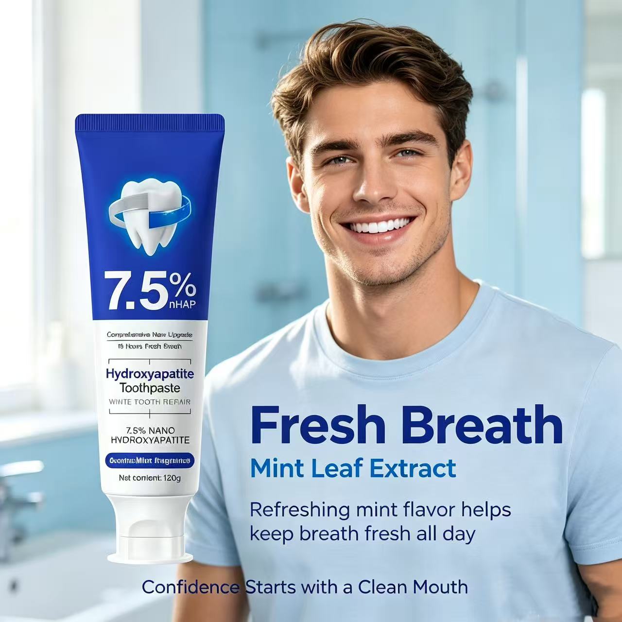 7,5% Nano-Hydroxyapatit Zahnpa – Teeth Whitening Best Bewertung und Preis