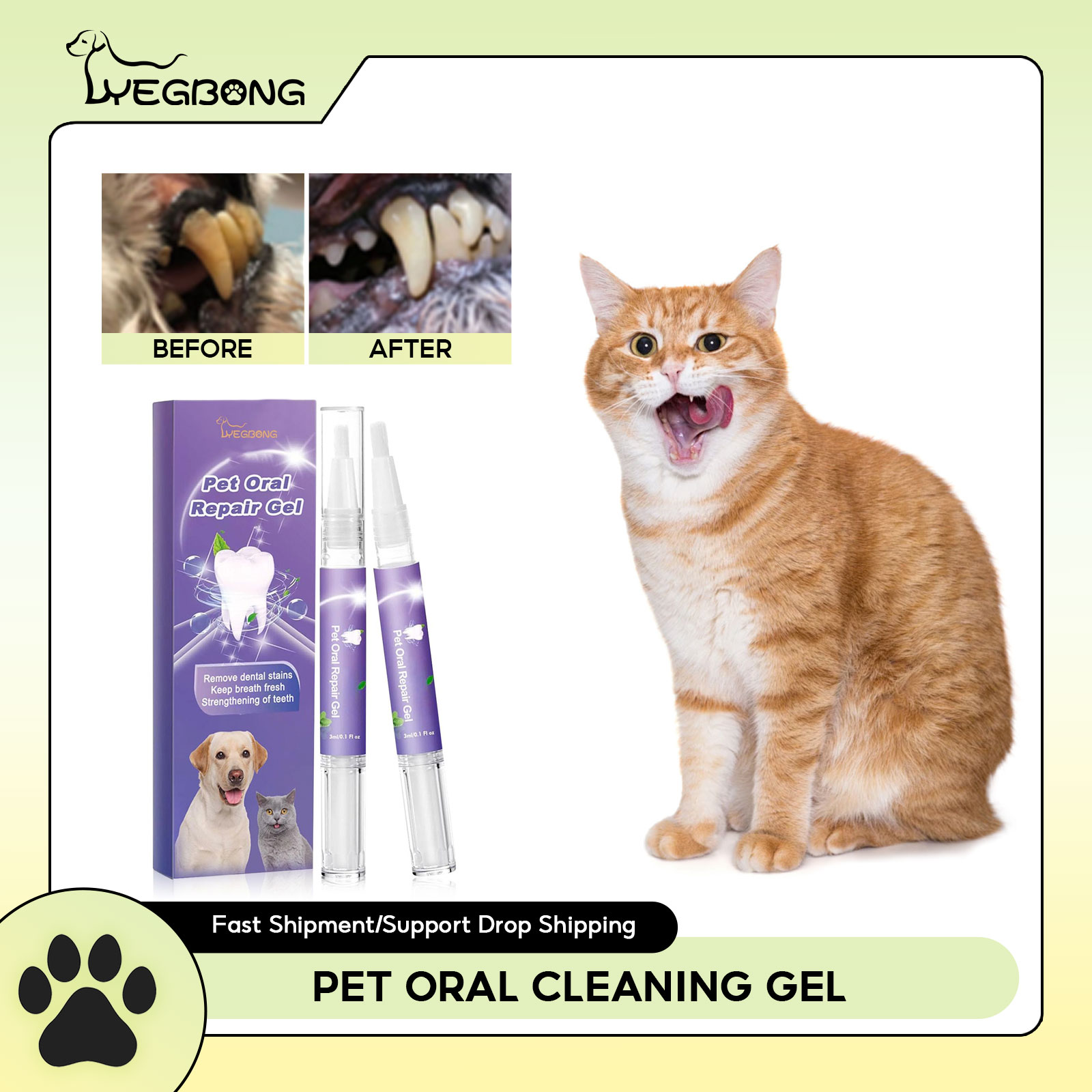 Pet Oral Repair Gel Welpen Zah – Whitening Mouthwash Bewertung und Preis