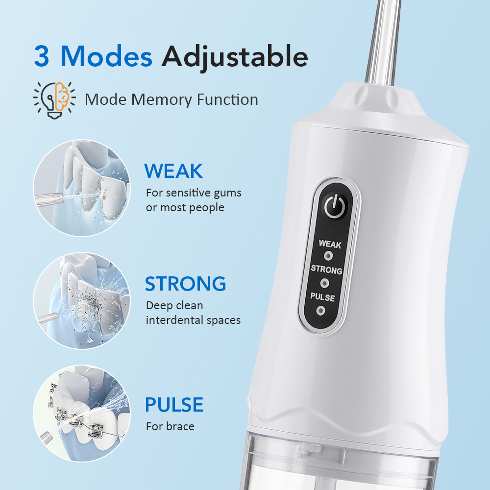 3 Modi Munddusche, tragbare Mu – Teeth Whitening Or Tooth Whitening Bewertung und Preis