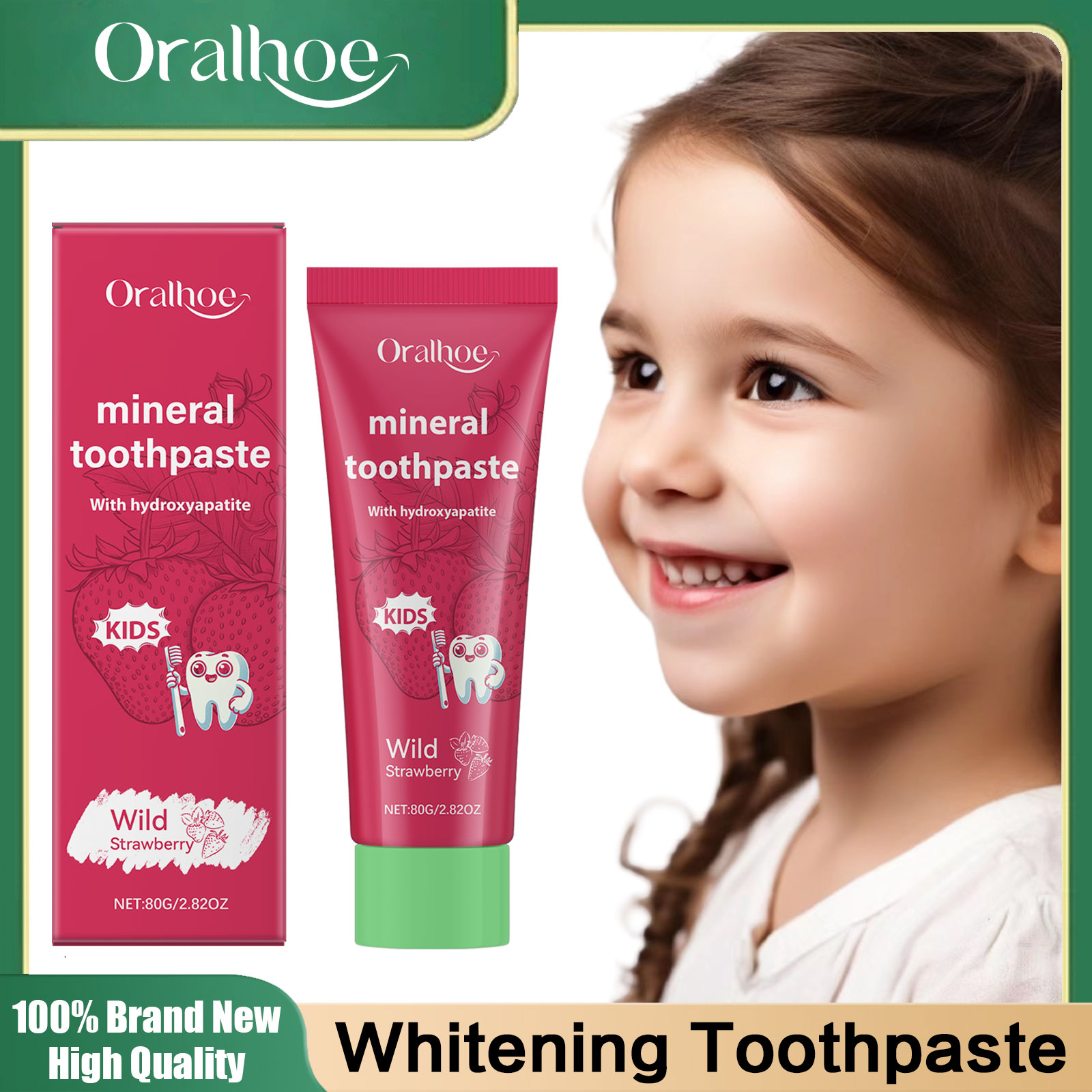 Anti-Hohlraum-Zahnpasta für Ki – Teeth Whitening Promotion Bewertung und Preis
