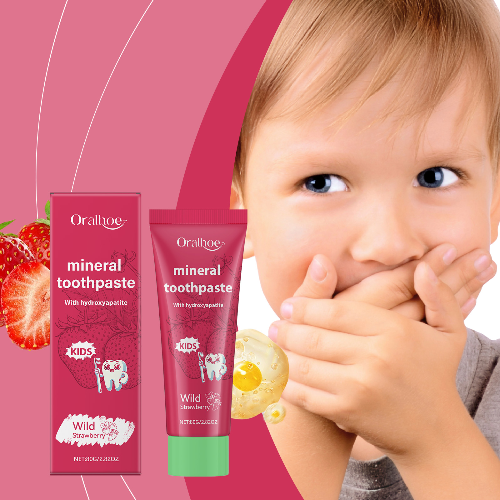 Anti-Hohlraum-Zahnpasta für Ki – Teeth Whitening Promotion Bewertung und Preis